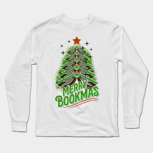 Funny Book Gifts Men Women Kids Bookworm Book Ugly Christmas Long Sleeve T-Shirt